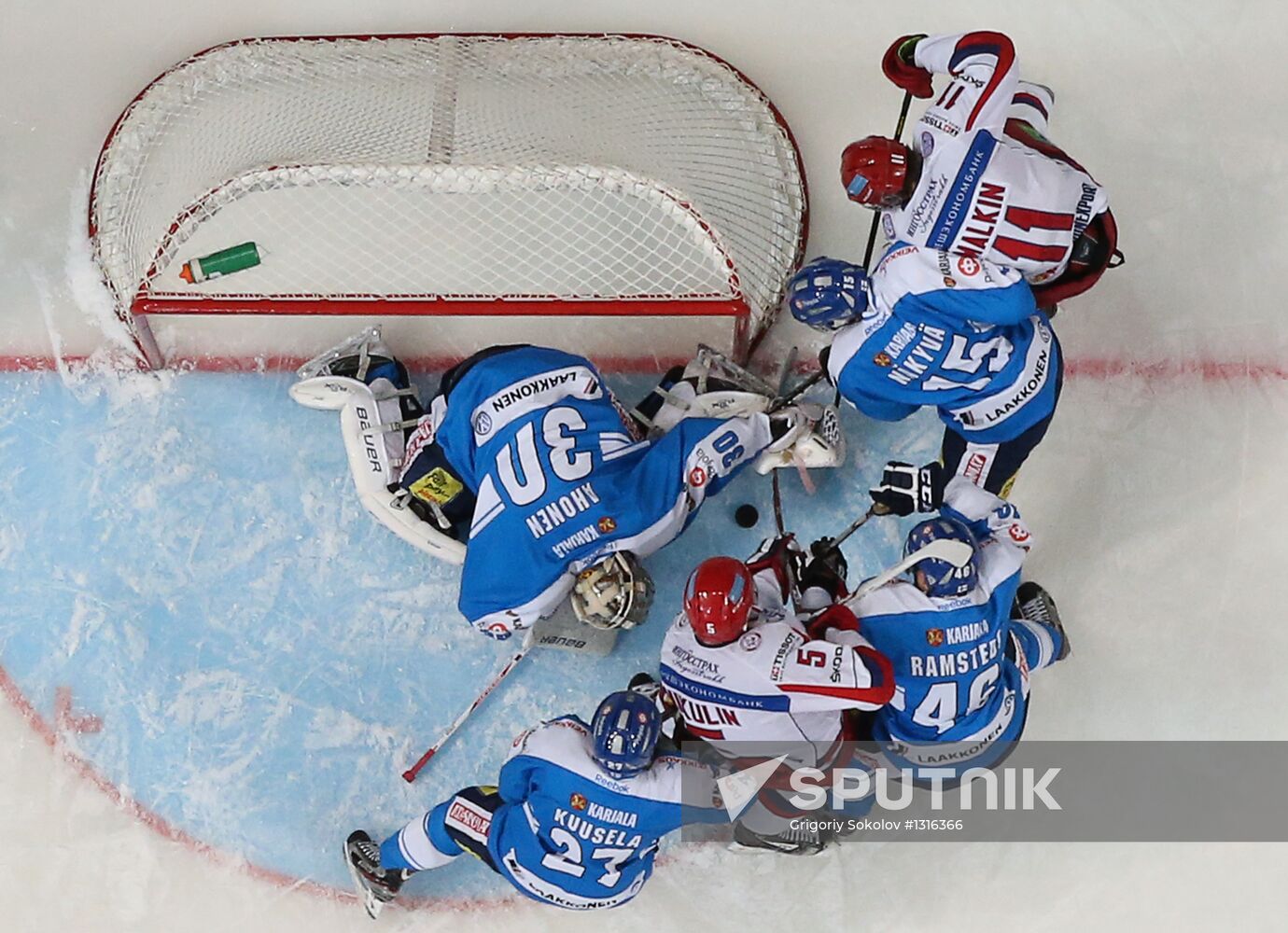 Channel One Cup. Russia vs. Finland