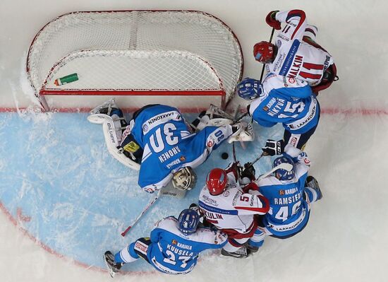 Channel One Cup. Russia vs. Finland