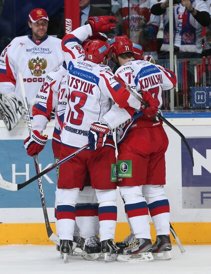 Channel One Cup. Russia vs. Finland