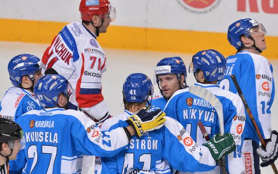 Channel One Cup. Russia vs. Finland