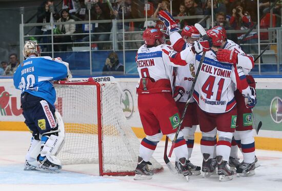Channel One Cup. Russia vs. Finland