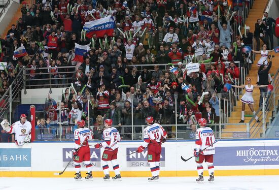 Channel One Cup. Russia vs. Finland