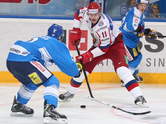 Channel One Cup. Russia vs. Finland