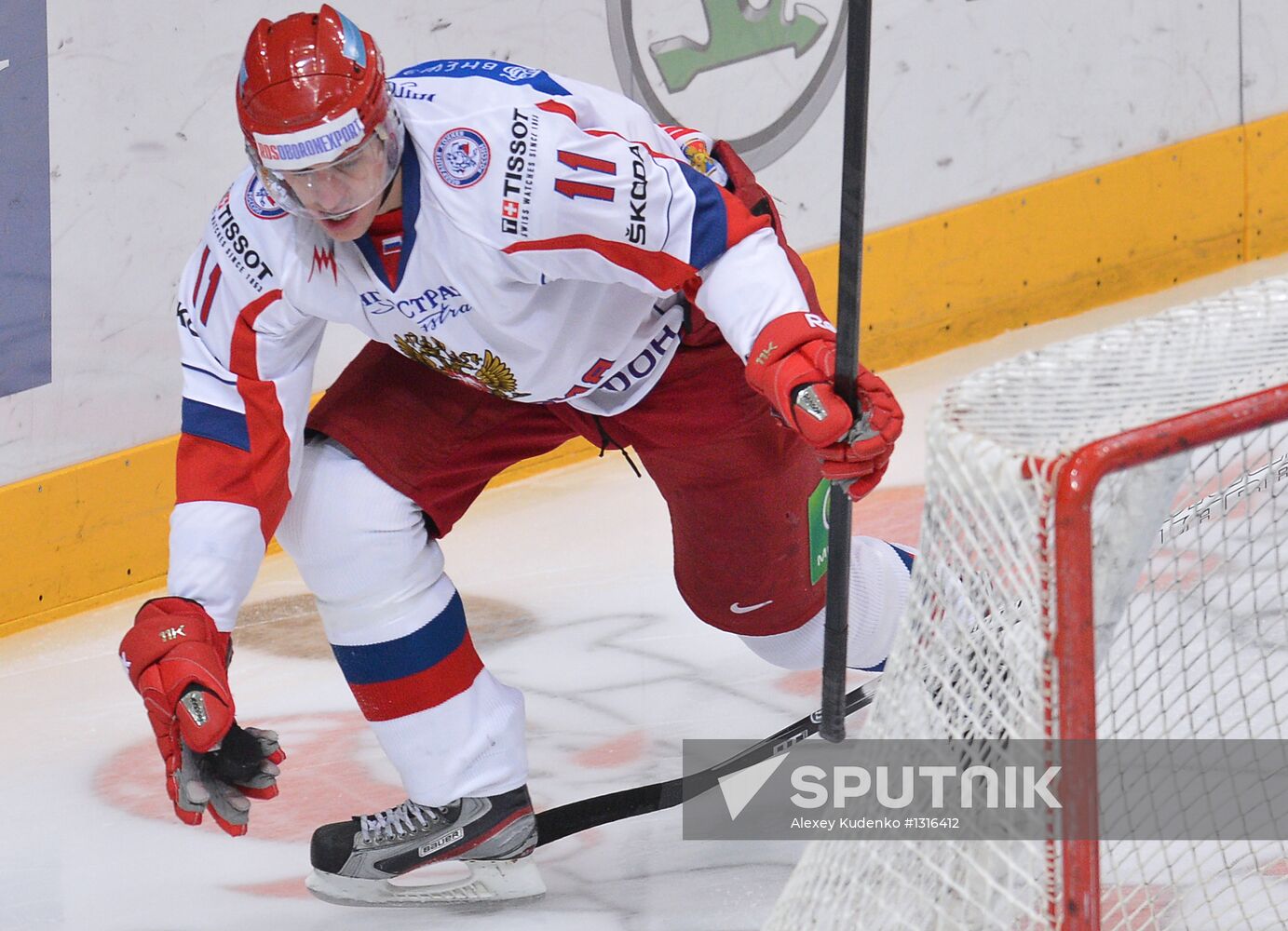 Channel One Cup. Russia vs. Finland
