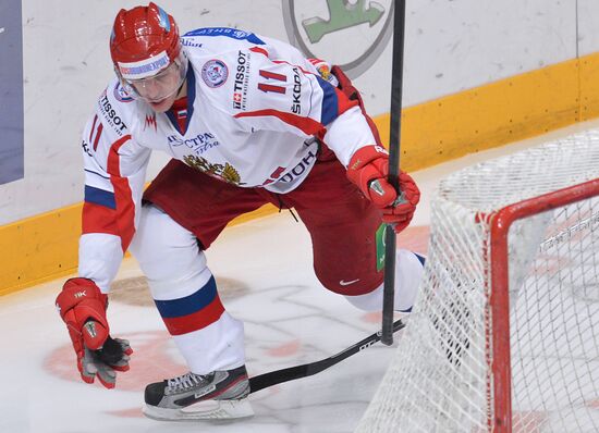 Channel One Cup. Russia vs. Finland