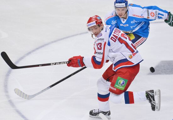 Channel One Cup. Russia vs. Finland