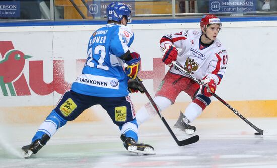 Channel One Cup. Russia vs. Finland