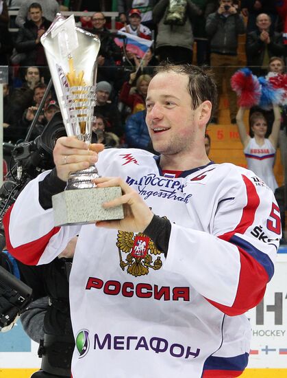 Channel One Cup. Russia vs. Finland