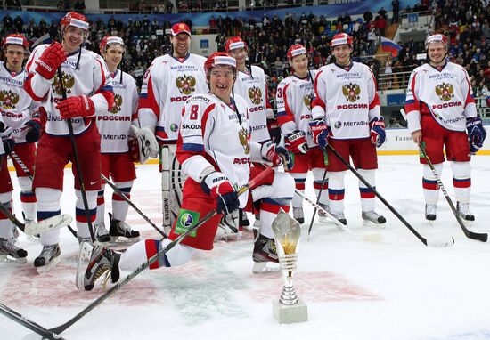Channel One Cup. Russia vs. Finland