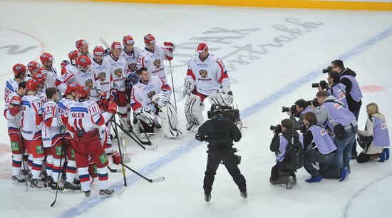 Channel One Cup. Russia vs. Finland