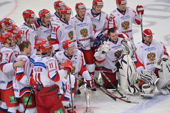 Channel One Cup. Russia vs. Finland
