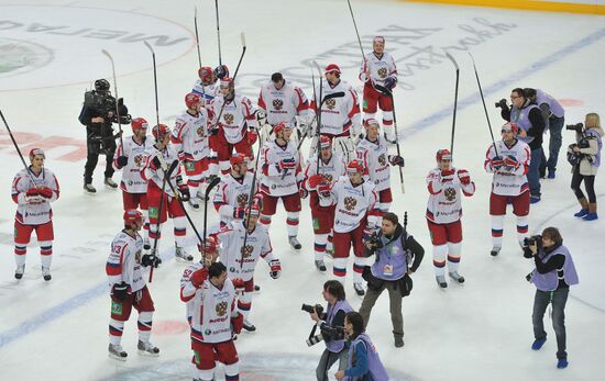 Channel One Cup. Russia vs. Finland