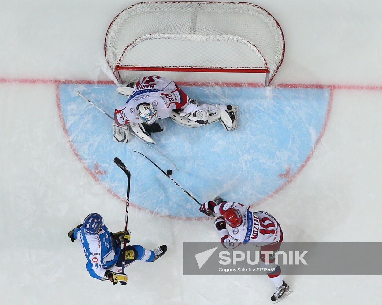 Channel One Cup. Russia vs. Finland