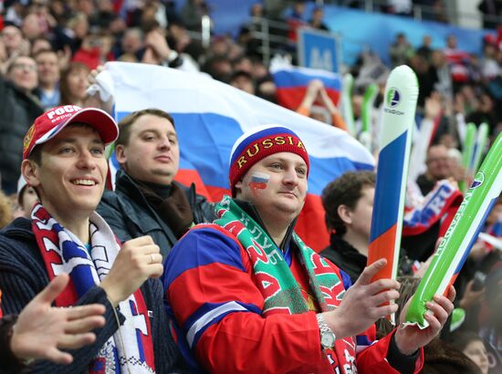 Channel One Cup. Russia vs. Finland