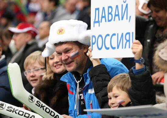 Channel One Cup. Russia vs. Finland
