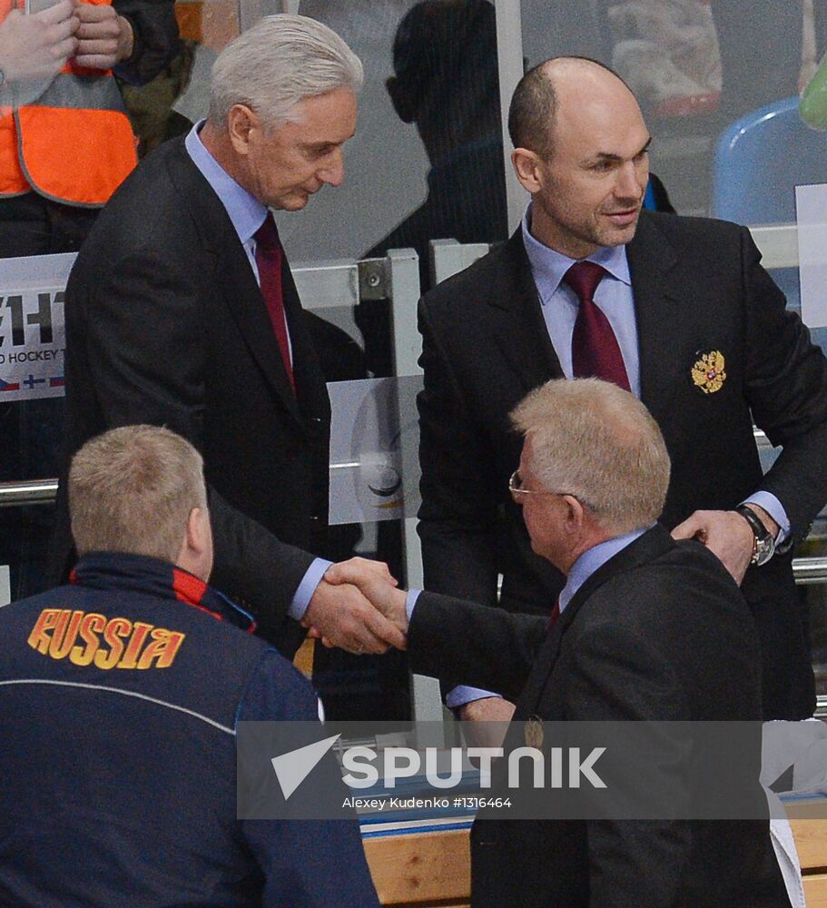 Channel One Cup. Russia vs. Finland