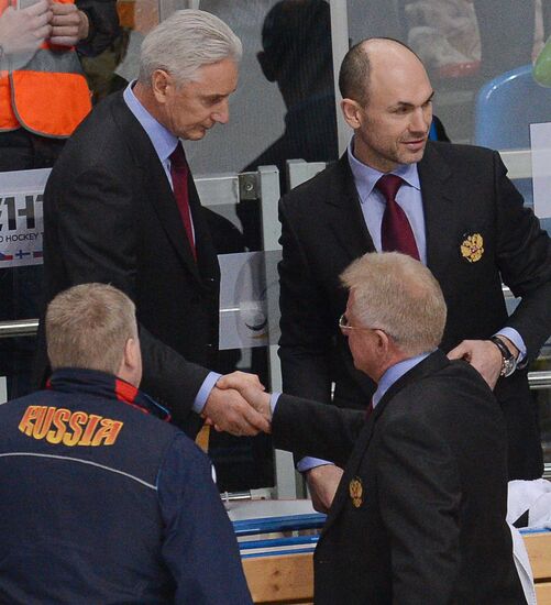 Channel One Cup. Russia vs. Finland