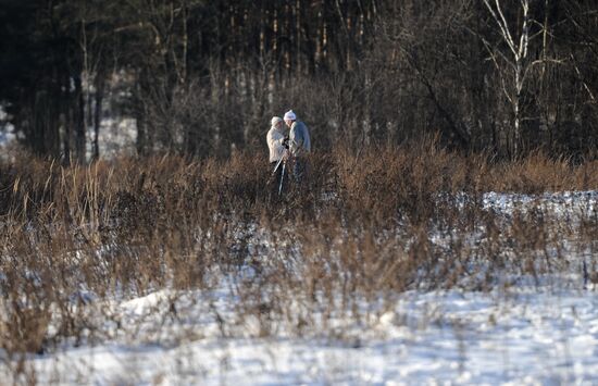 Skiing in Moscow