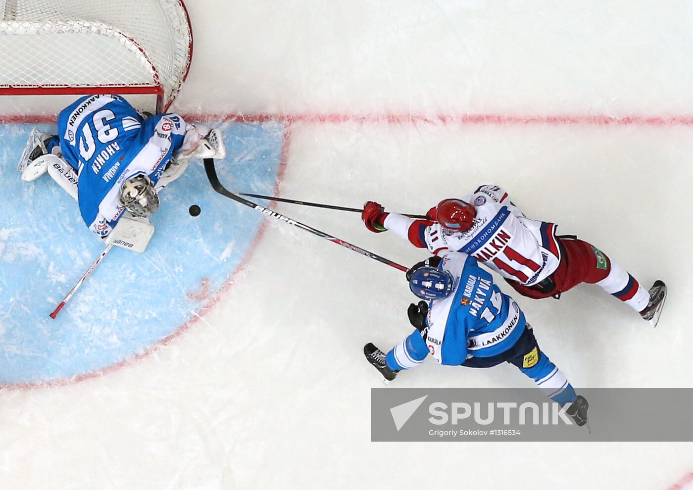 Channel One Cup. Russia vs. Finland