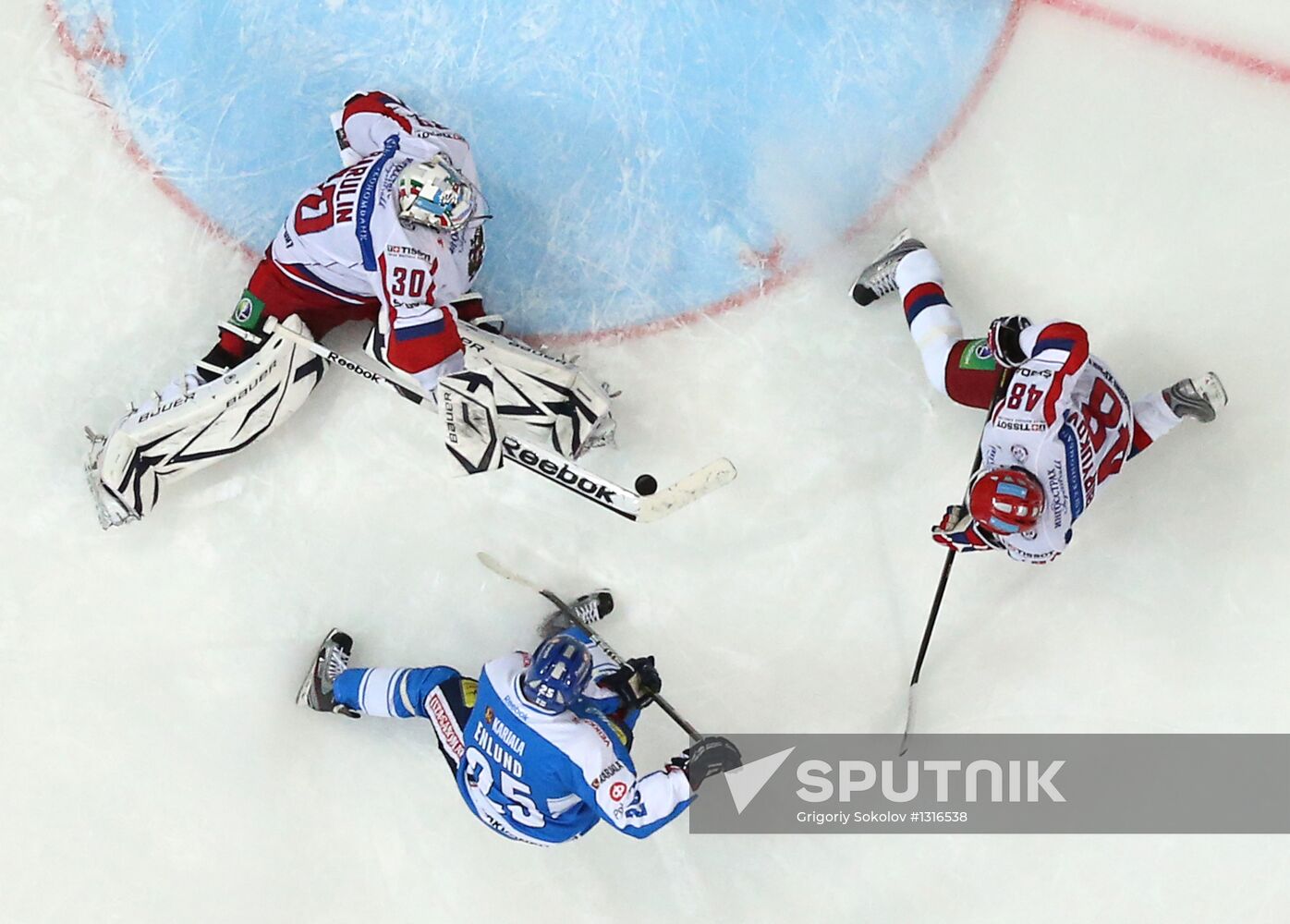 Channel One Cup. Russia vs. Finland