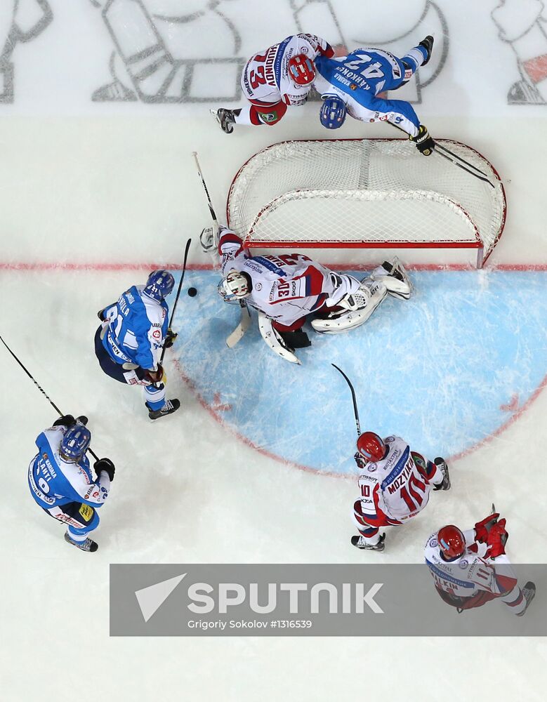 Channel One Cup. Russia vs. Finland