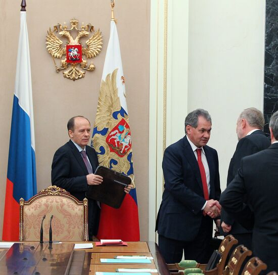 V.Putin holds meeting of MTC Commission