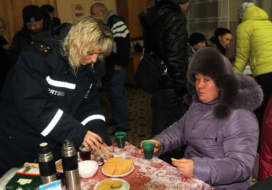 Explosion in residential house in Kharkov