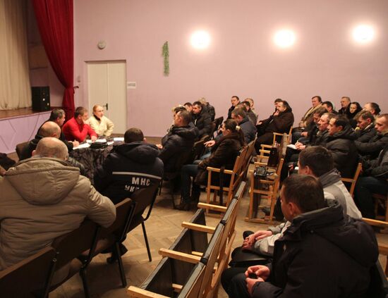 Explosion in residential house in Kharkov