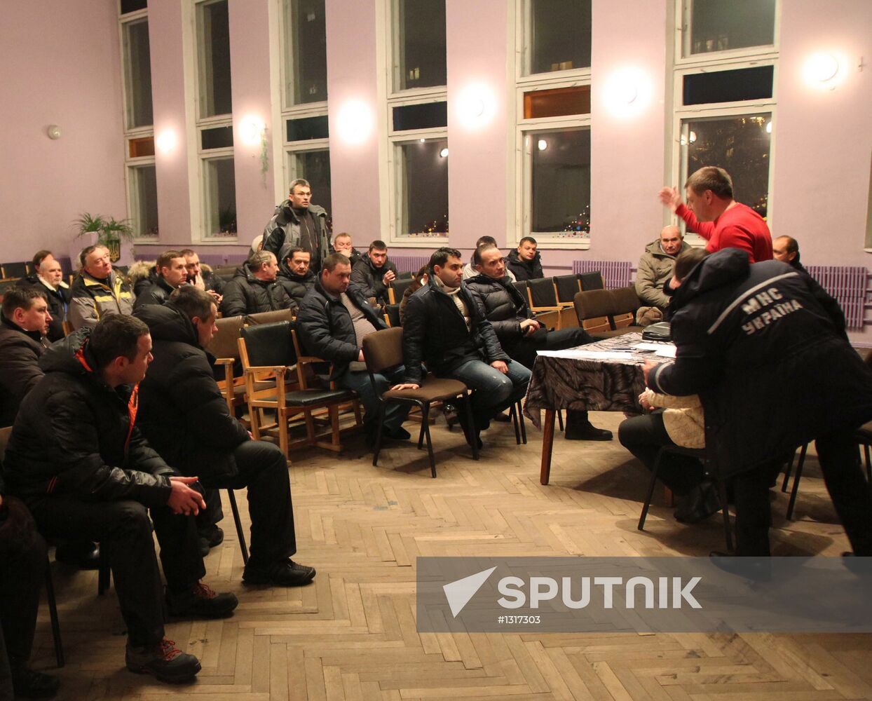 Explosion in residential house in Kharkov