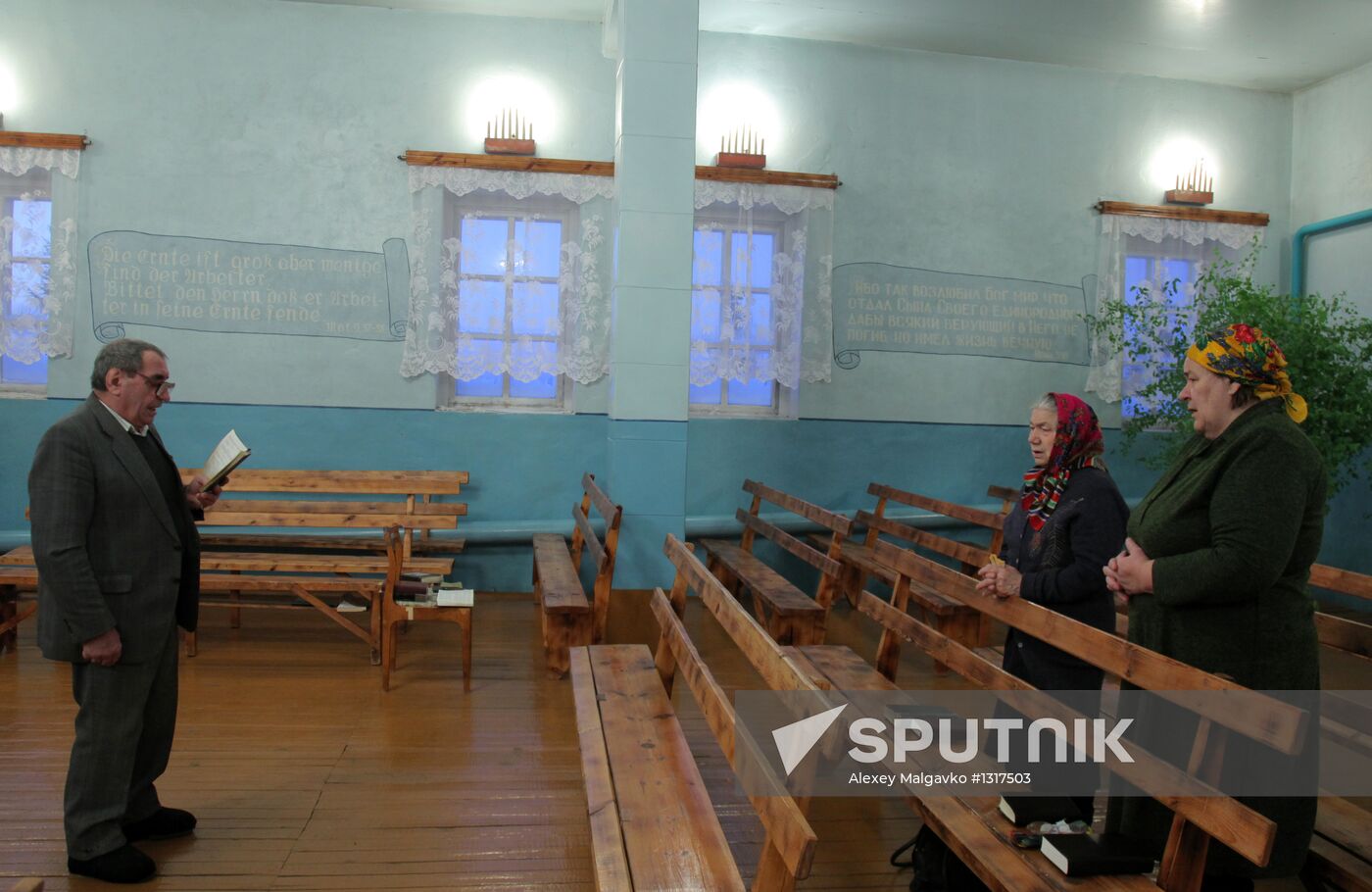 Life in the village of Litkovka, Omsk Region