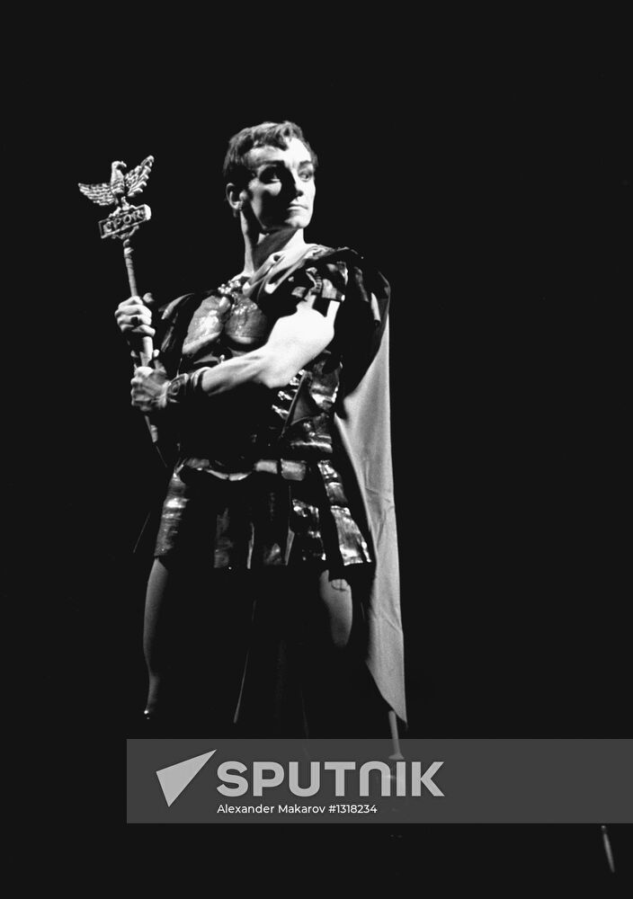 Maris Liepa as Crassus in Spartacus ballet