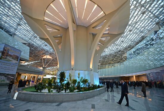 Opening "A" terminal at Vnukovo airport