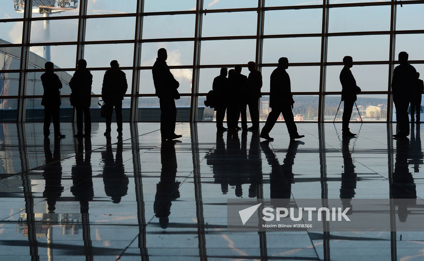 Opening "A" terminal at Vnukovo airport