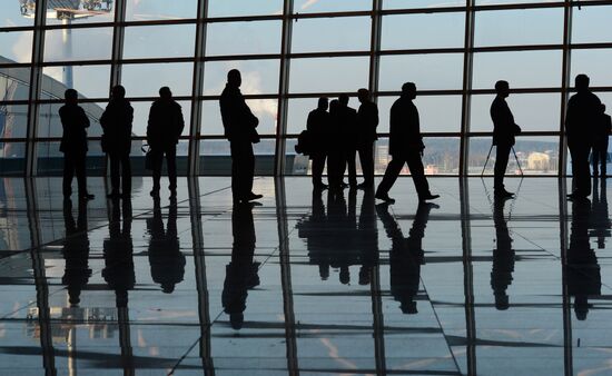 Opening "A" terminal at Vnukovo airport
