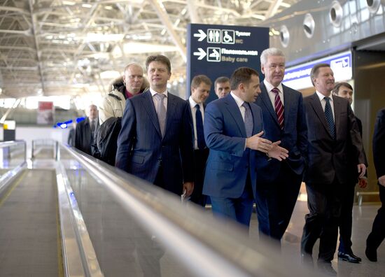 Opening "A" terminal at Vnukovo airport