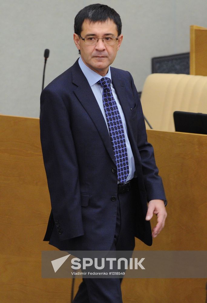 Duma's plenary meeting
