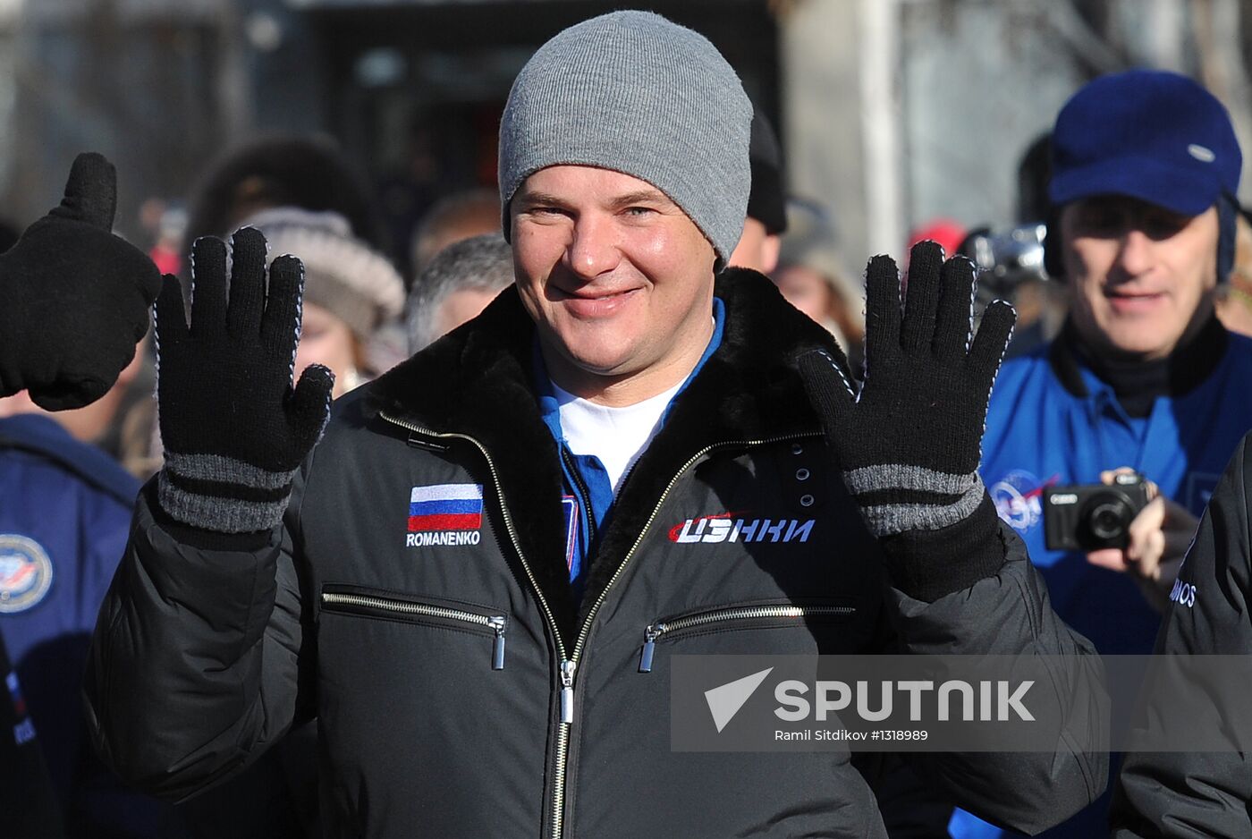 Soyuz TMA-07M manned spacecraft gets ready for launch
