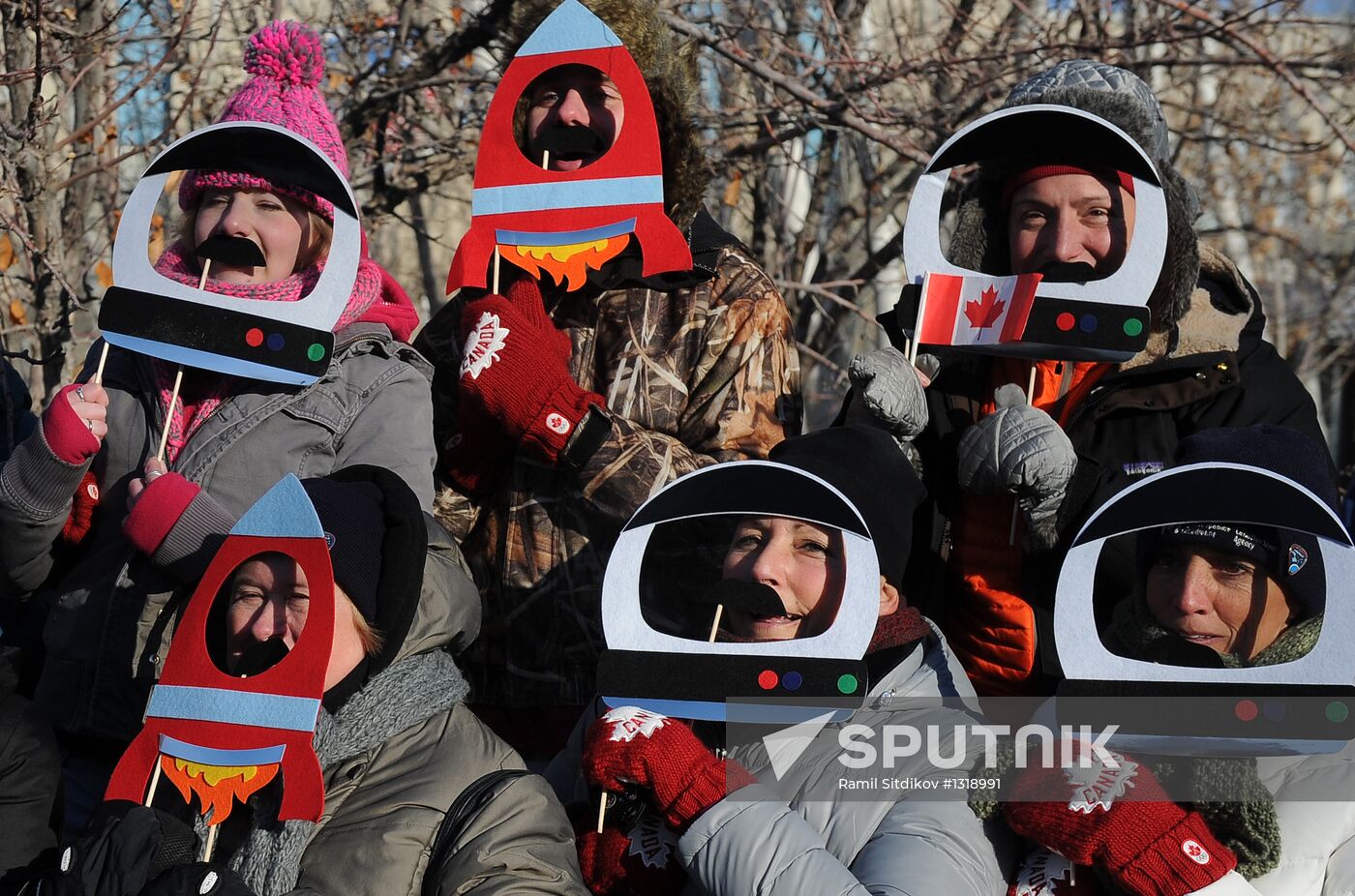 Soyuz TMA-07M manned spacecraft gets ready for launch