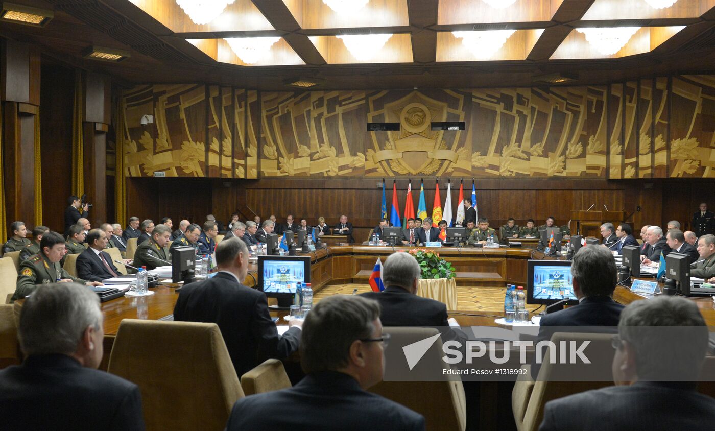 CSTO charter bodies hold joint meeting in Moscow