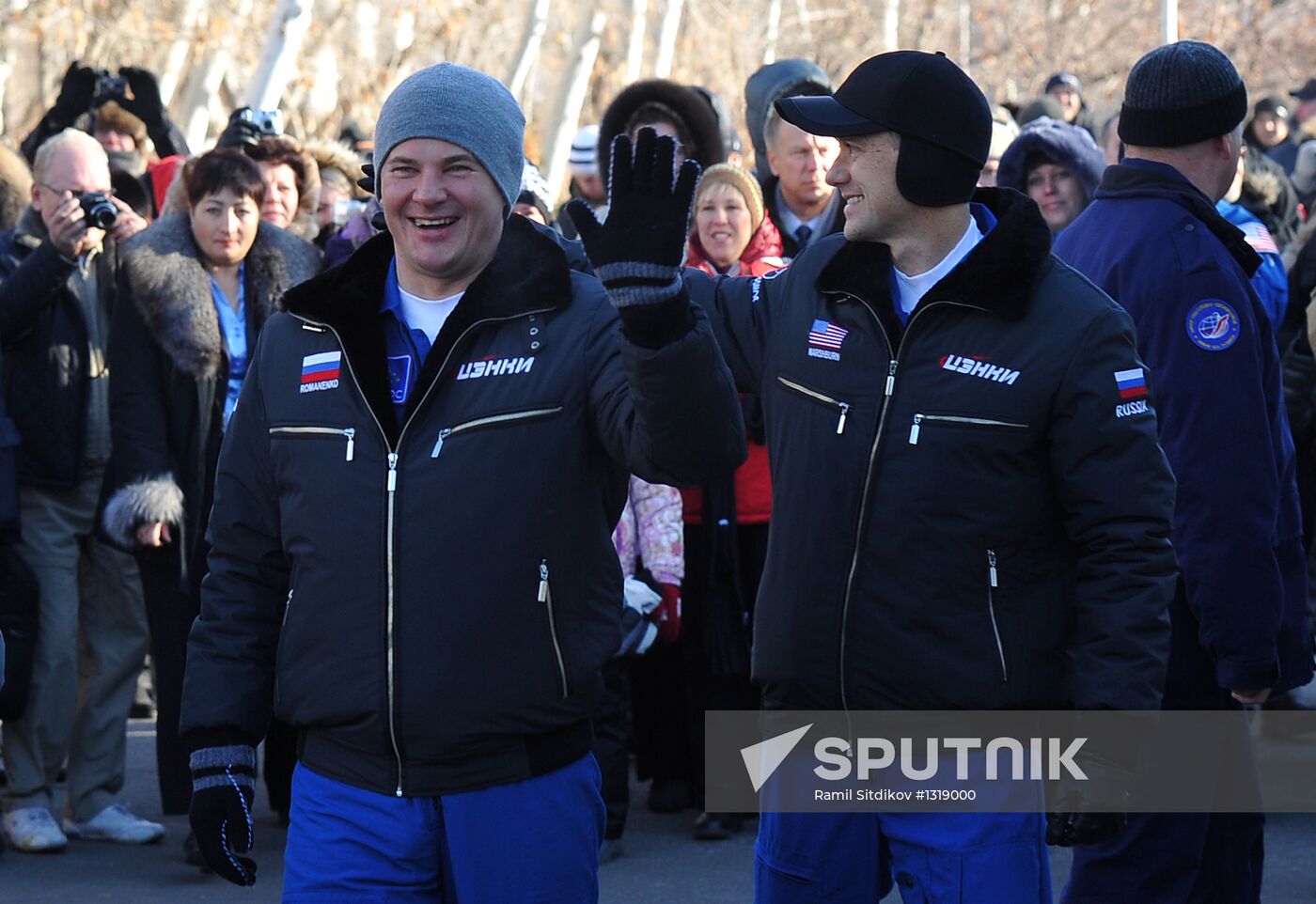 Soyuz TMA-07M manned spacecraft gets ready for launch