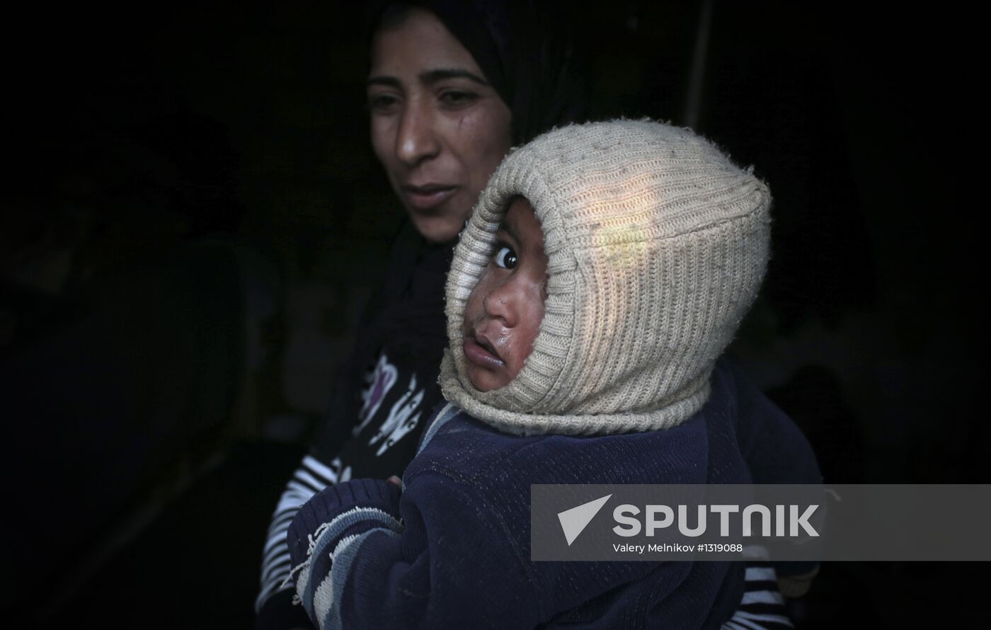 Syrian refugees in Lebanon's Bekaa Valley