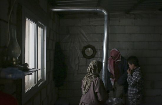 Syrian refugees in Lebanon's Bekaa Valley
