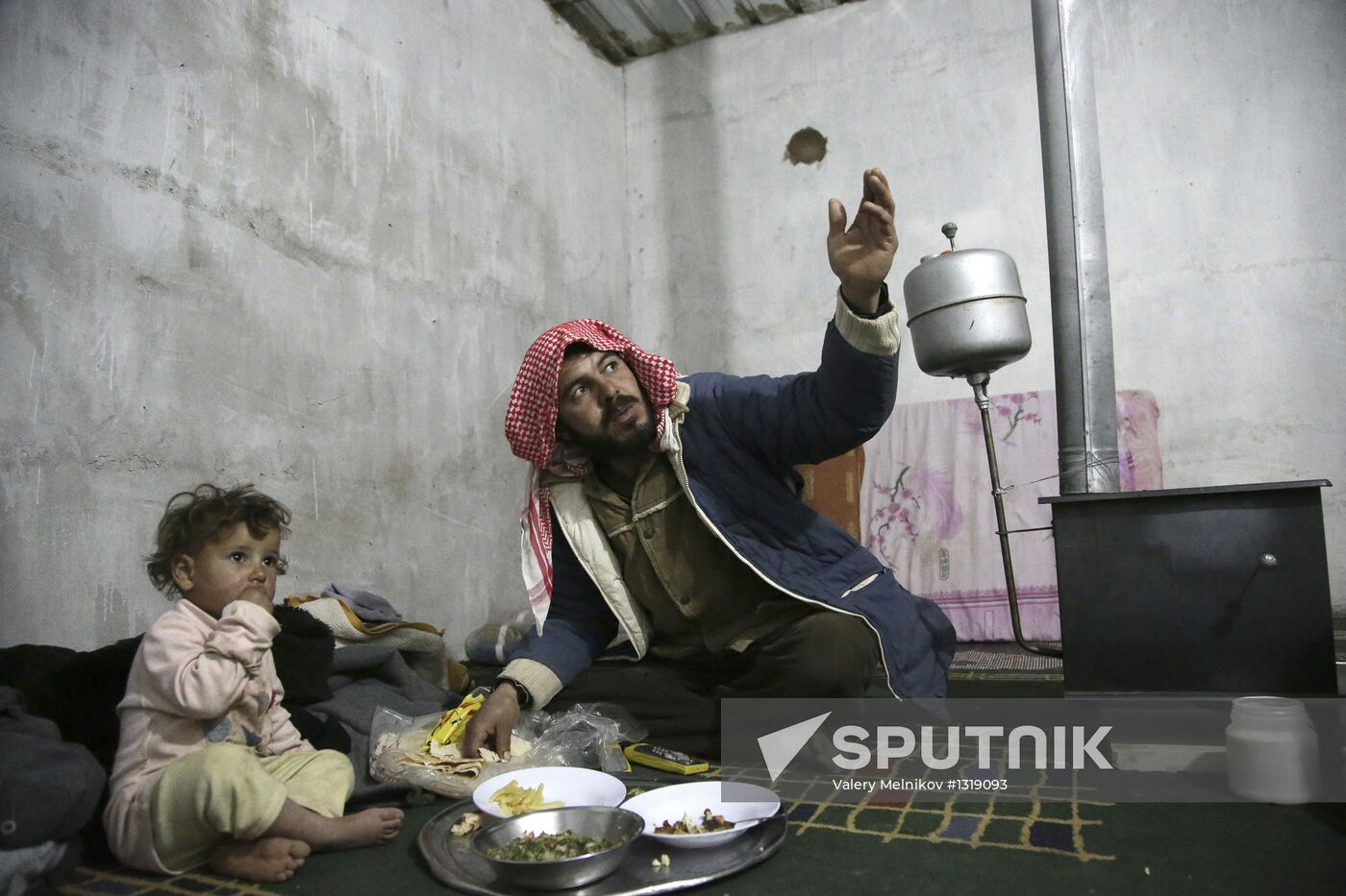 Syrian refugees in Lebanon's Bekaa Valley