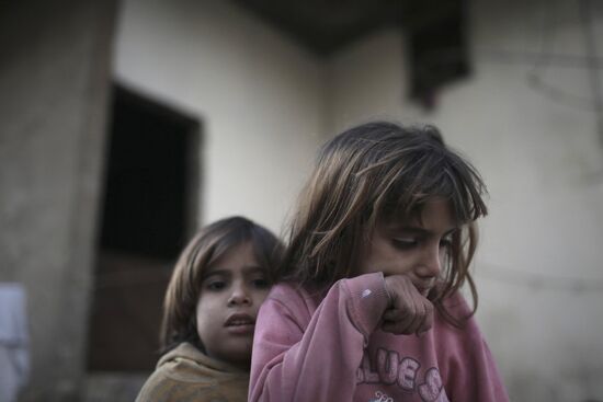 Syrian refugees in Lebanon's Bekaa Valley