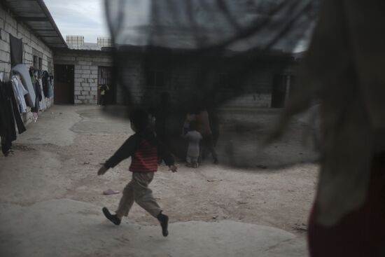 Syrian refugees in Lebanon's Bekaa Valley