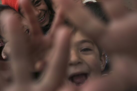 Syrian refugees in Lebanon's Bekaa Valley