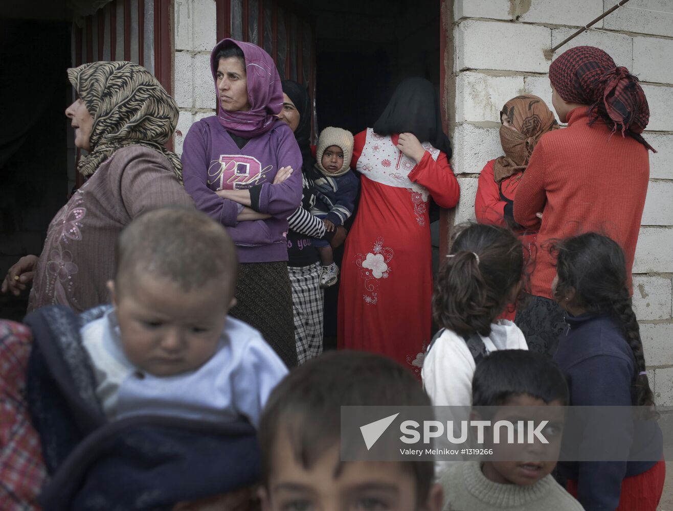 Syrian refugees in Lebanon's Bekaa Valley