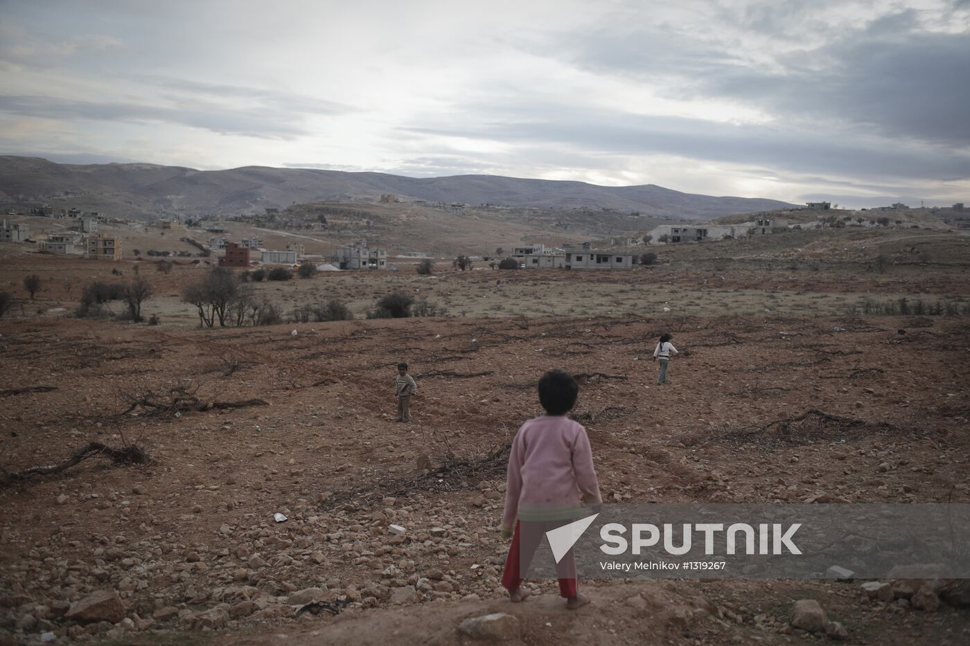 Syrian refugees in Lebanon's Bekaa Valley