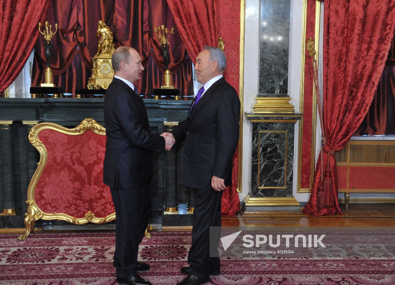 Vladimir Putin at CSTO Council meeting in the Kremlin