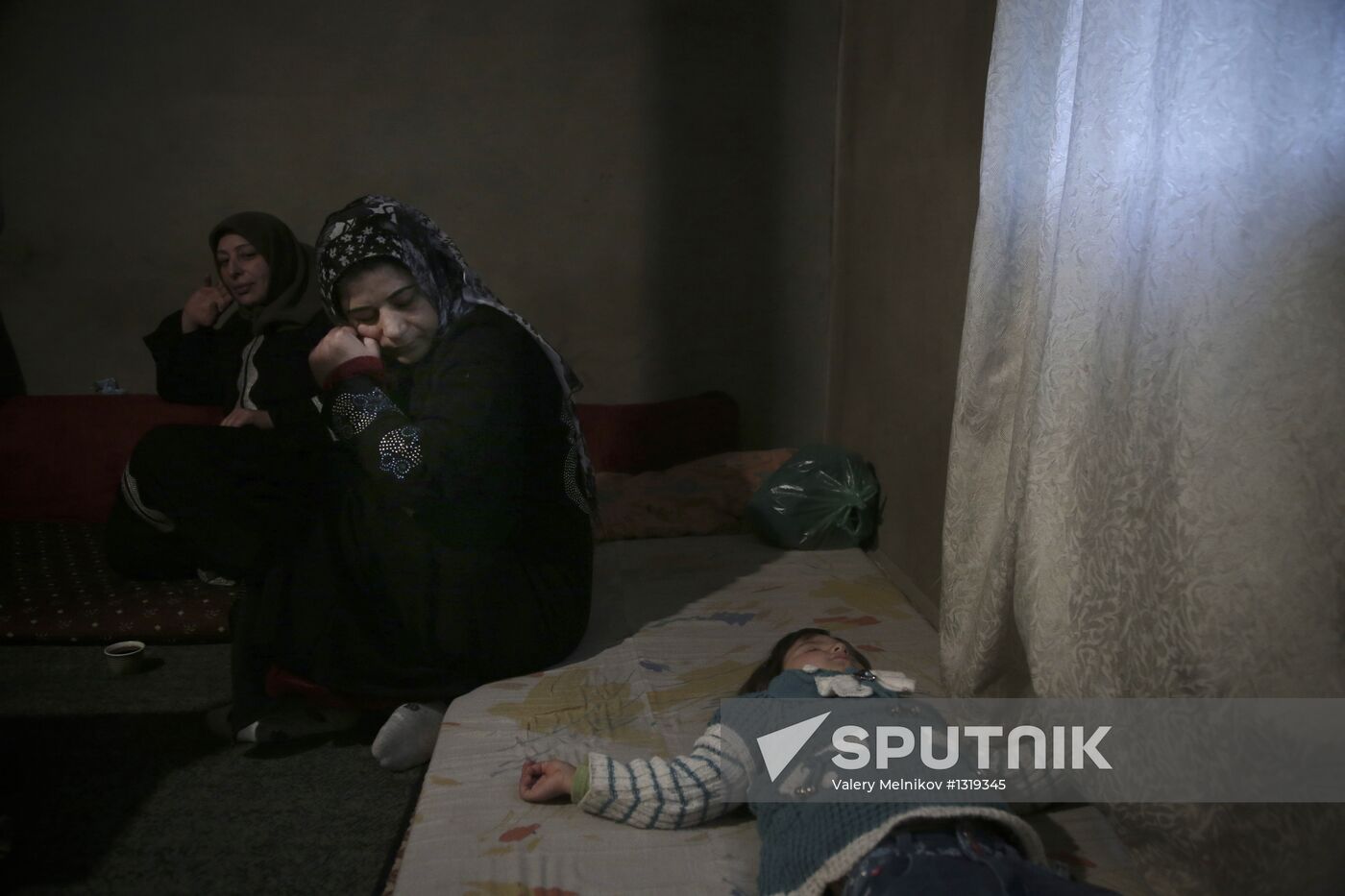 Syrian refugees in Beqaa Valley in Lebanon